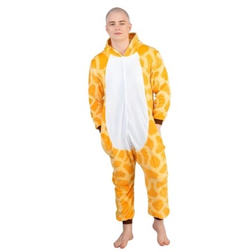 Piżama Onesie Kigurumi Kostium Przebranie Żyrafa L: 165-175cm