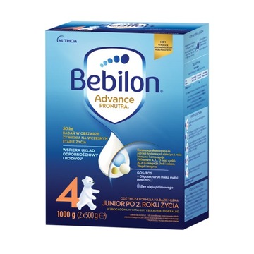 Bebilon 4 Advance Pronutra Junior mleko modyfikowane po 2 roku życia 1000g