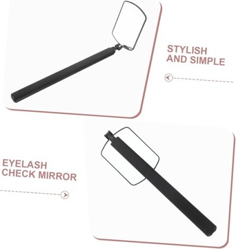 Зеркало для прививки ресниц, удобное зеркало для нанесения ресниц d