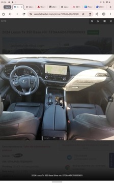 Lexus 2024 Lexus Inny 2024 LEXUS TX 350 BASE 2.4 Benzyna 275KM, zdjęcie 10