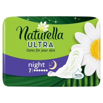 Naturella Night podpaski ze skrzydełkami 7 szt.