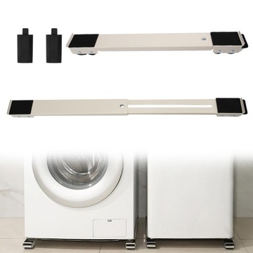 2 ШТ. ПОДВИЖНОЕ ОСНОВАНИЕ РЕГУЛИРУЕМОЕ ОСНОВАНИЕ ДЛЯ СТИРАЛЬНОЙ МАШИНЫ БЫТОВАЯ ТЕХНИКА НА КОЛЕСАХ