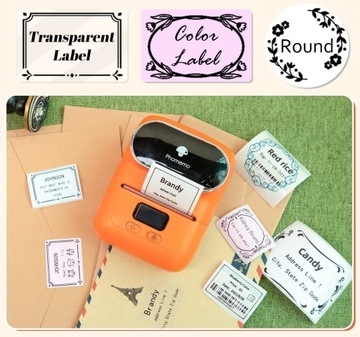 Phomemo M110 Bluetooth самоклеящийся термопринтер для этикеток шириной до 50 мм