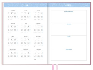 BEAUTY STYLIST PLANNER 2024 золотой ежедневный календарь