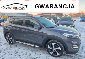 Hyundai Tucson III SUV 1.6 T-GDI 177KM 2016 Hyundai Tucson 1.6BT 177KM Aut.4x4 FULLed Skora4xGrzane Kamera Navi Blueto