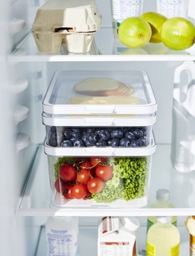 ROTHO КОНТЕЙНЕР-ОРГАНИЗАТОР ДЛЯ ХОЛОДИЛЬНИКА ДЛЯ МЯСА И СЫРА 2,6 Л CAUMA