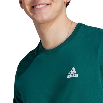 Koszulka męska adidas Essentials Single Jersey Embroidered Tee IJ6111