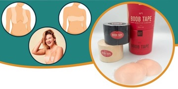 CureTape BOOB TAPE LIFTING, SHAPING, бюст пуш-ап, ЧЕРНЫЙ 5М