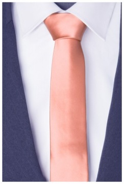 Мужской жаккардовый костюм OUTLET Slim Fit с узким галстуком шириной 6 см wp46