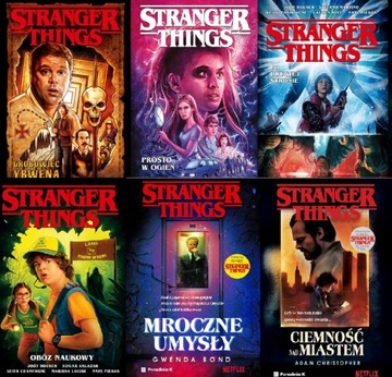 Stranger Things. Grobowiec pakiet 6 książek