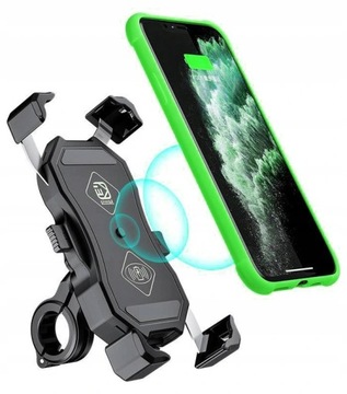UCHWYT NA TELEFON ŁADOWARKA INDUKCYJNA USB 3.0 QC