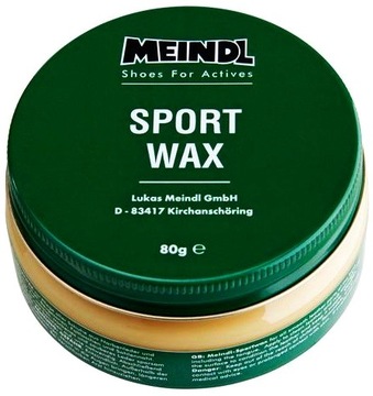 Meindl Sportwax пропитка 80г воск для обуви увлажняет и смазывает обувь