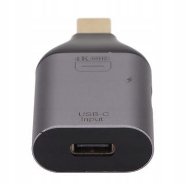 4K 60Hz USB C żeński na Mini Displayport męski