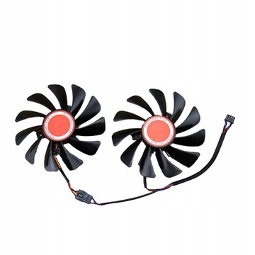 Wentylator karty graficznej do XFX RX580 RX584