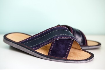 Slippers Slippers Slippers Men Leather 43