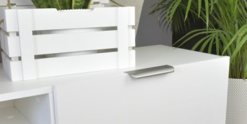 Мебельная ручка INOX STEEL 21,2см UA02 192/212мм легкая и прочная