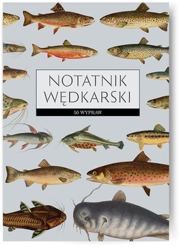 Notatnik Wędkarski Prezent dla wędkarza Dzień Ojca, Dzień Dziadka