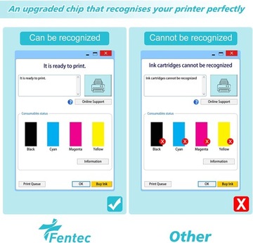 ЧЕРНИЛА ДЛЯ ПРИНТЕРА EPSON 603 XL FENTEC