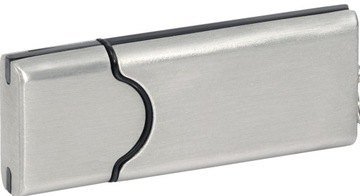 РЕКЛАМНАЯ ФЛЕШКА с логотипом металл ПДм-4 128ГБ USB3.0 С ГРАВИРОВКОЙ 10 ШТ.