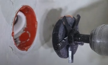 КОРОНОЧНАЯ ПИЛА ДЛЯ РЕЗКИ КОРОБОК СКРЫТОГО МОНТАЖА