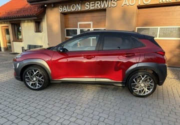 Hyundai Kona I Crossover 1.6 GDi Hybrid 141KM 2019 Hyundai Kona Rej 02.2020 1,6 GDi Hybrid 141KM Klima Navi HUD Kamera Kola l, zdjęcie 10
