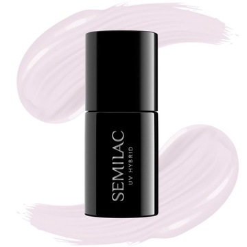 SEMILAC 385 Pastel Pink Sky Lakier Hybrydowy 7ml