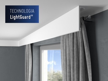 LISTWA KARNISZOWA QL036LG LED Mardom Decor