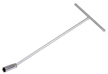 KLUCZ DO ŚWIEC PRZEGUBOWY TYPU T 16MMX450MM CHROM
