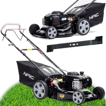 Kosiarka SPALINOWA z napędem Briggs Stratton 500E 140cm3 NAC 46 cm 4w1 60 l