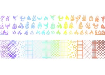 Набор трансферных пленок HOLOGRAPHIC DESIGNS HOLO BOX 1 10 шт.