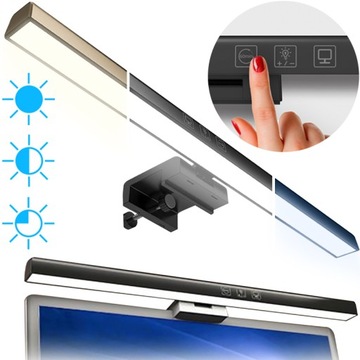 ŚCIEMNIALNA LAMPKA LED NA MONITOR EKRAN KOMPUTERA LAPTOPA USB DLA GRACZA