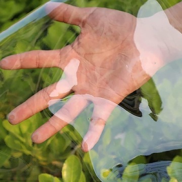 Прозрачная тарпалиновая садовая терраса Водонепроницаем