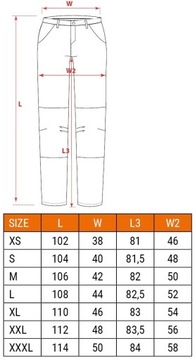 НЕО Рабочие брюки ДЖИНСЫ эластан ДЕНИМ черный XXL