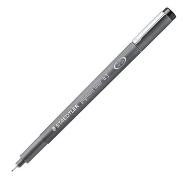 Cienkopis kreślarski STAEDTLER 0,3 mm - czarny