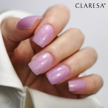 CLARESA BASE POWER 18 БЕСКИСЛОТНАЯ САМОВЫРАВНИВАЮЩАЯСЯ ГИБРИДНАЯ БАЗА LILARA PINK