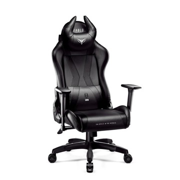 Fotel gamingowy krzesło dla gracza Diablo X-Horn 2.0 Normal Size L: czarny