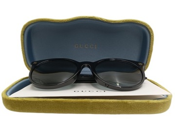 Gucci GG0091S-001, 52/20-140, damskie okulary przeciwsłoneczne