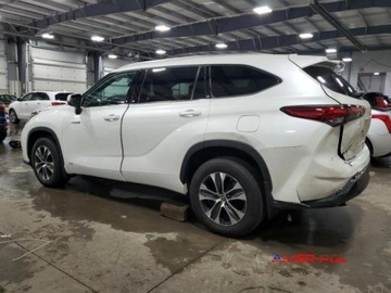 Toyota Highlander III 2020 Toyota Highlander 2020 r., 2,5L XLE HYBRID 2.5 Hybryda 243KM, zdjęcie 3