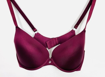 Biustonosz push-up 80D fioletowy Cubus