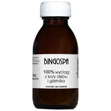 GLISTNIK KORA DĘBU 100% SUROWIEC KOSMETYCZNY 100 ml BINGOSPA
