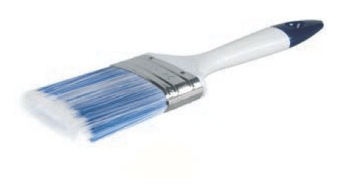 PĘDZEL PŁASKI NYLON DO AKRYLI 2
