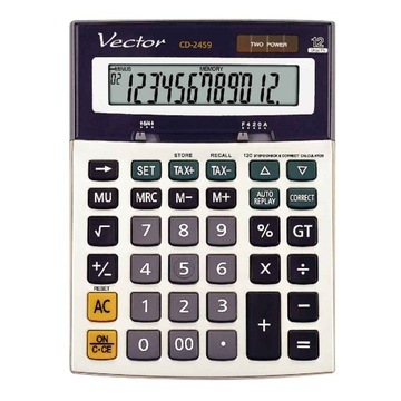 Kalkulator biurowy księgowy Vector CD-2459