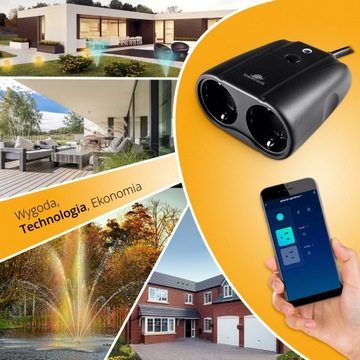 Внешняя розетка Spacetronik Smart Life SL-PS34