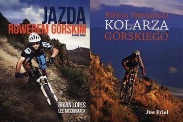 Jazda rowerem górskim + Biblia Trening kolarza