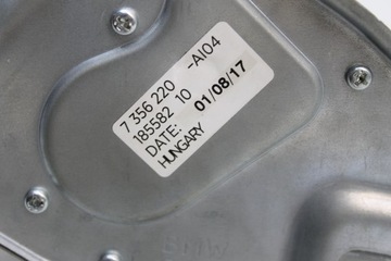 MOTOREK STĚRAČE KRYT BMW X1 (F48) 7356220 2.0L DIESEL 140KW 2017