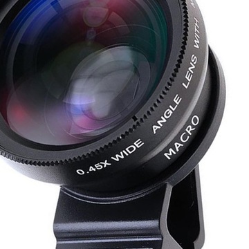 Obiektyw telefonu Wielofunkcyjny obiektyw aparatu 49 mm