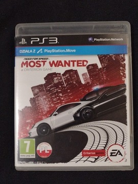 NEED FOR SPEED MOST WANTED PS3 POLSKA WERSJA PS3