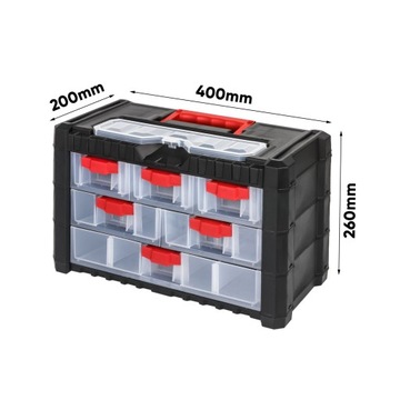 Многокорпусный грузовой органайзер NS301 6 ящиков