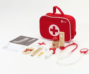 НАБОР ДОКТОР МАЛЕНЬКИЙ ДОКТОР В ЭКОЧЕМОДАНЕ