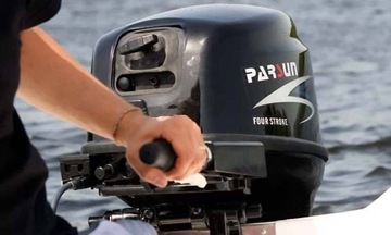 Подвесной двигатель PARSUN F9.9BWS, 15 л.с., ножной электрический пусковой румпель